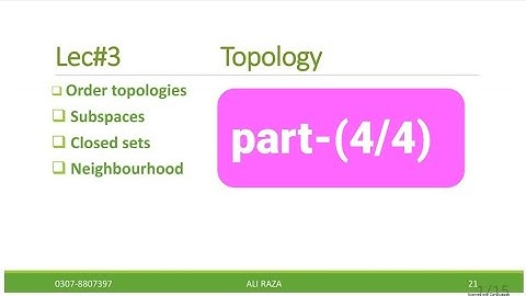 Topology lec#3(4/4) Neighbourhood in urdu/hindi