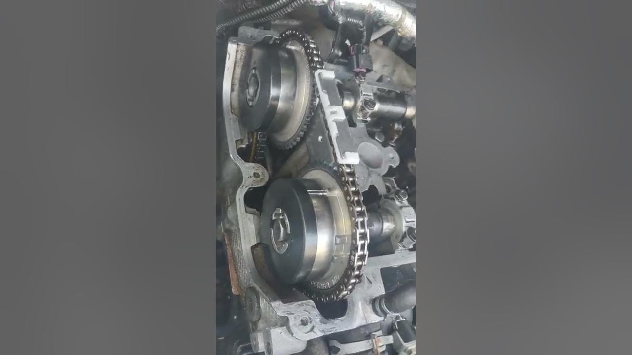 motor 2.4 gmc terrain timing chain Marks - YouTube