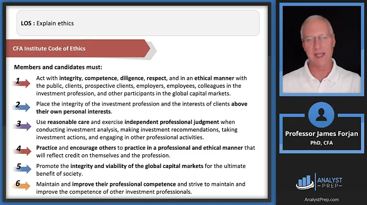 Ethics and Trust in the Investment Profession (2024/2025 Level I CFA® Exam – Ethics – Module 1)