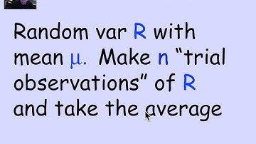 4.7.1 Law Of Large Numbers: Video