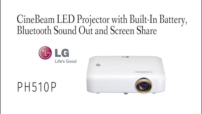 LG CineBeam PF610P Full HD LED Smart Portable Projector with Apple AirPlay  2 - PF610P