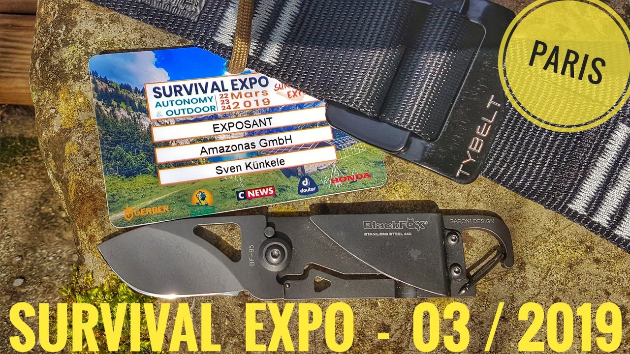 SURVIVAL EXPO 2019 - PARIS (German/English) - YouTube