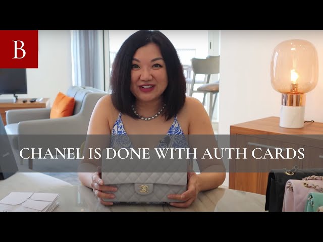 Chanel Ditches its Authentication Card - Still in fashion