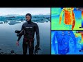 Wetsuits for Spearfishing - Thermal imaging shows why I use a smooth skin