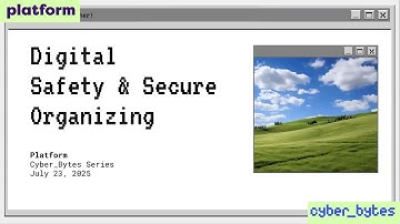 Digital Protest Safety and Secure Organizing