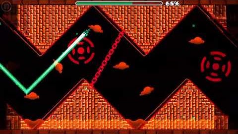 Geometry Dash: #13 Easy User Coins (The Lava Temple) by LilTgTLil