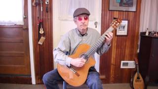 the sloop john b, for solo guitar