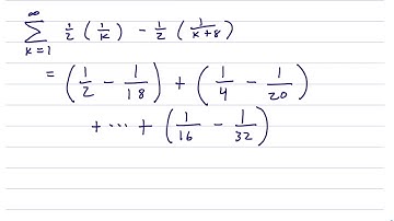 Sample Sum of a Telescoping Series