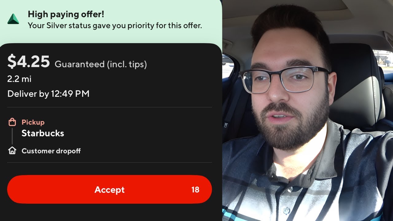 My Last DoorDash Shift As A Silver Dasher...