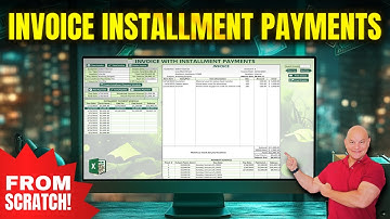 How To Create A Complete Invoice & Installment Payment App In Excel