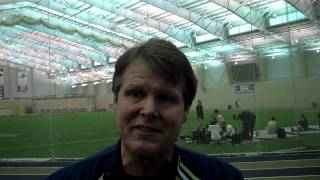 UA Track and Field Coach Dennis Mitchell
