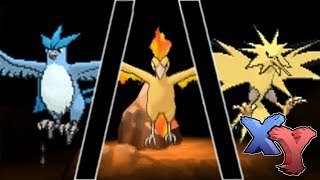 Legendary Articuno/Zapdos/Moltres Encounter (How to Catch) - Pokemon X and Y