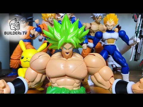 Gunpla ASMR - Figure-rise Standard Super Saiyan Broly Full Power Build Complete