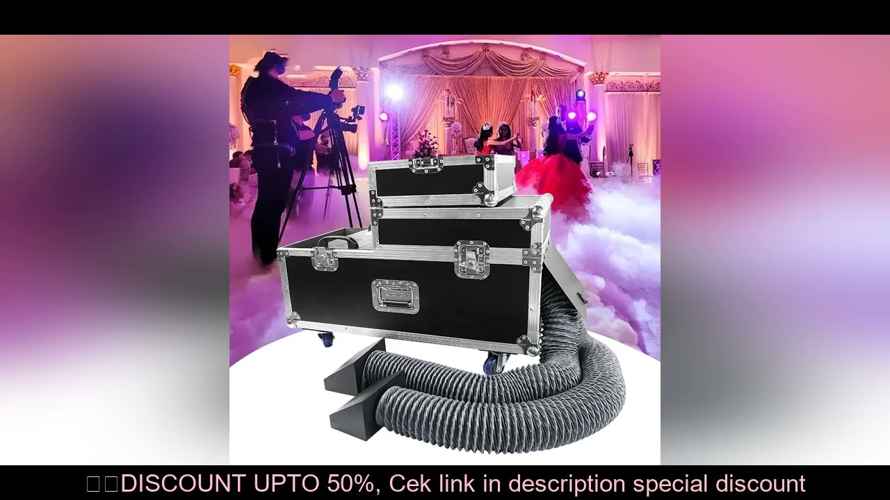 5000W low lying fog machine Water smoke machine effect equipment performance wedding party ktv stage