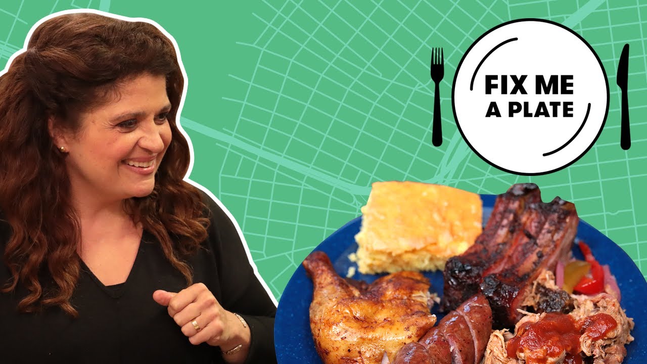 Alex Guarnaschelli Tries an Incredible BBQ Spread from Sweet Lucy