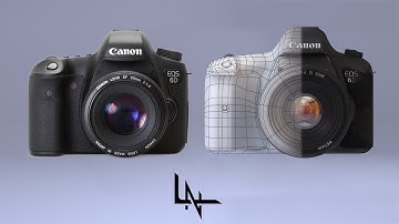 DSLR Canon camera - Hard surface modeling