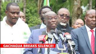 Finally Gachagua breaks silence after Governor Kang'ata & Linda Mwananchi were attacked at Ol Kalou!