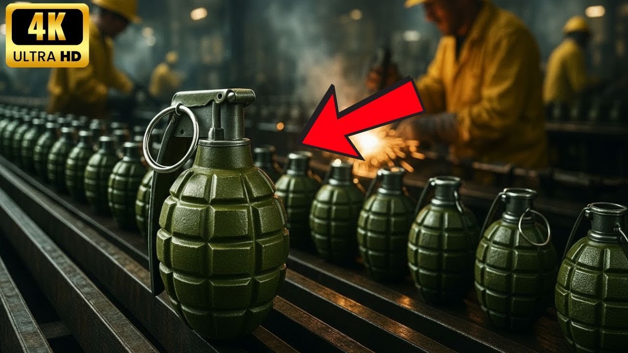 Grenade Factory EXPOSED! Metal Casting Secrets Revealed