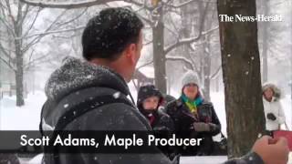 Ever wonder how maple syrup gets from the tree to your table? Maple producer Scott Adams explains th