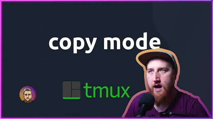 tmux copy mode