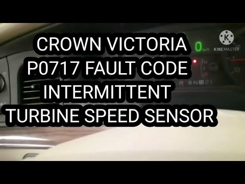 P0717 Fault code Intermittent TURBINE SPEED SENSOR