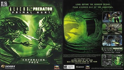 Aliens vs Predator 2: Primal Hunt (2002) - Official Trailer @avp2game @aliensvspredator2 @Avpunknown