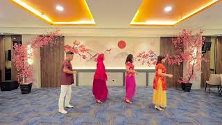 Sān yuè Lǐ De Xiǎo yǔ - Line Dance / Demo : Mega - Wiwiek - Ely - Yani