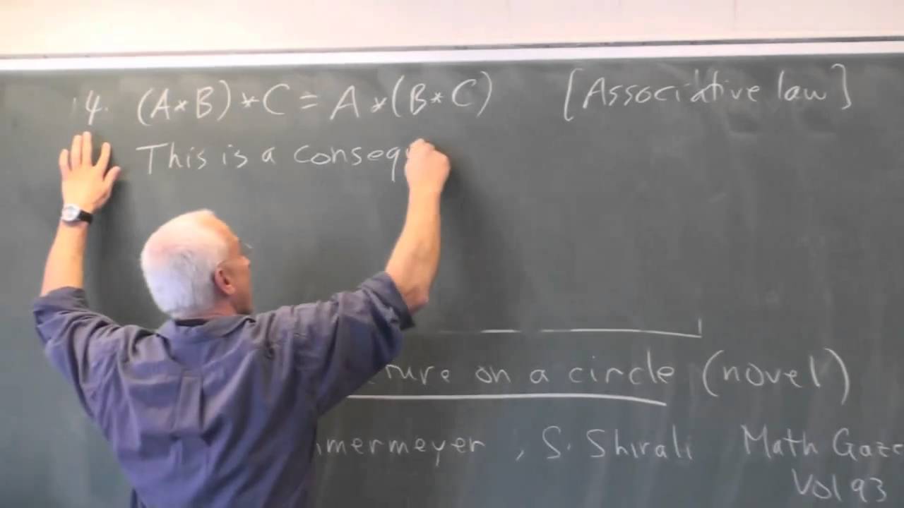 AlgTop2: Homeomorphism and the group structure on a circle