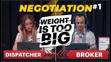 Truck Dispatcher and Broker 📞Call Simulation - Negotiation Scenario #1