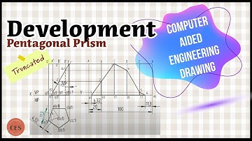 Development of a truncated pentagonal prism