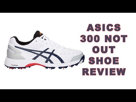 asics 300 not out cricket shoes