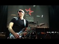 Joe satriani performs after receiving sena european guitar award 2018