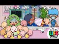 DAD GAVE BIRTH TO 100 BABIES 👶😱 Sad Story | Toca Life World | OGG Toca Boca