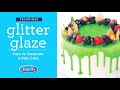 Satin Ice Glitter Glaze Drip Cake