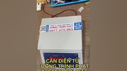 Hướng dẫn hiệu chuẩn cân điện tử CUB 3kg - CÂN ĐIỆN TỬ CƯỜNG THỊNH PHÁT