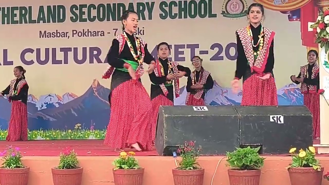 Cultural Meet 2082 Motherland  Secondary School, Pokhara Class 5 Sayana Rijal