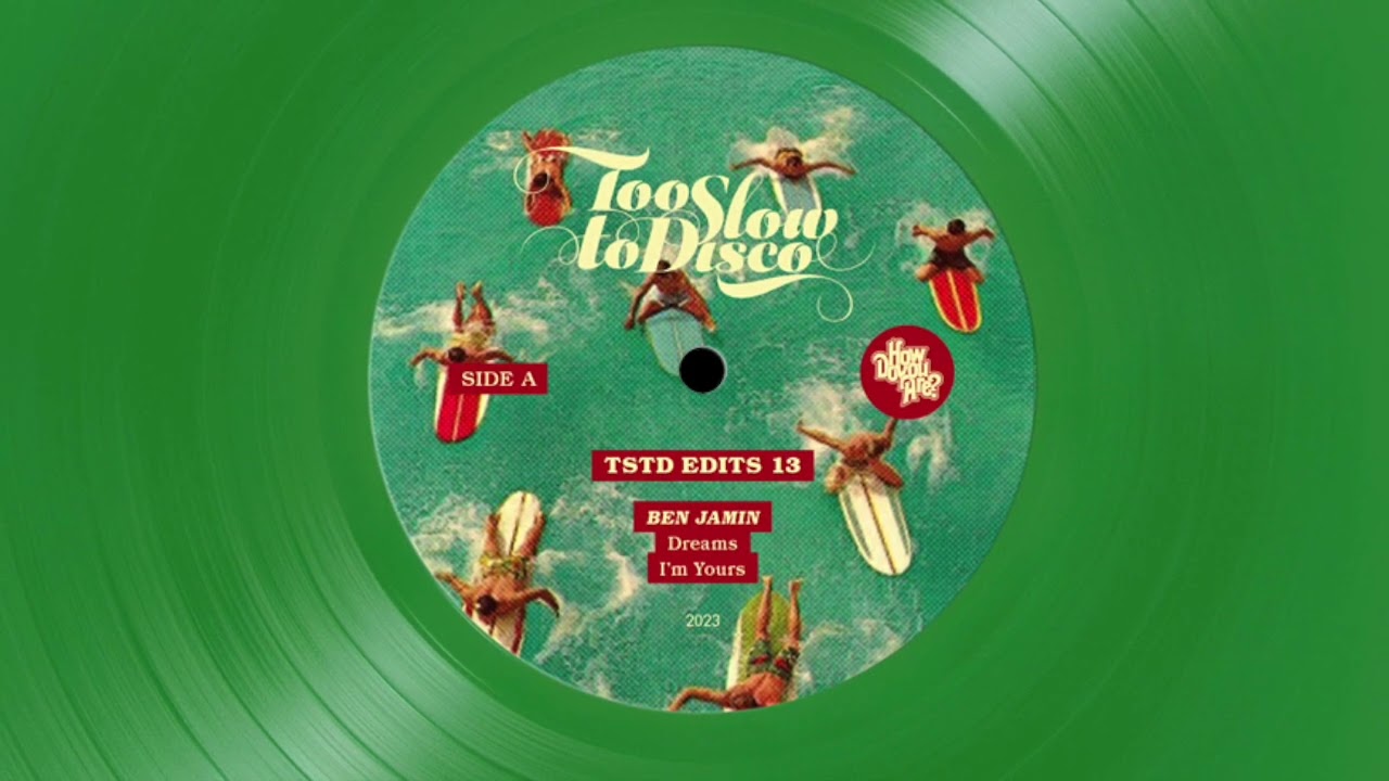 TSTD EDITS 13: BEN JAMIN - Minimix (limited, green 10 Inch)