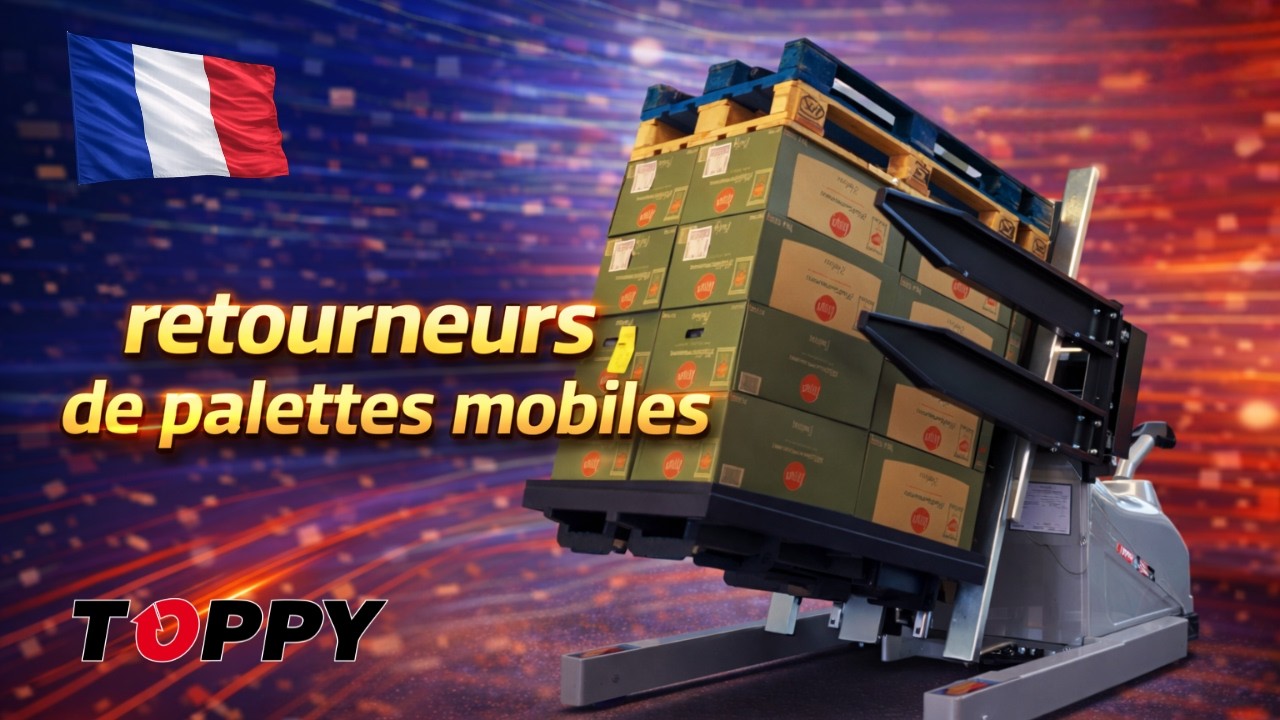 Toppy Max Retourneur de palettes mobile