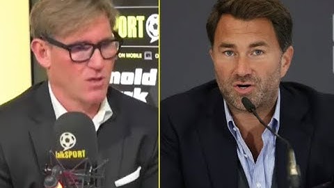 Simon Jordan And Eddie Hearn Debate Anthony Joshua's Chin