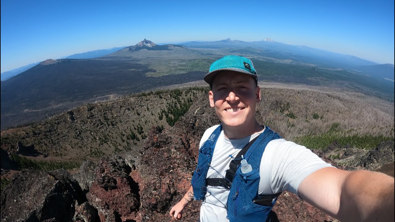 Climbing to the top of Black Crater! (Six Pack of Peaks Challenge)