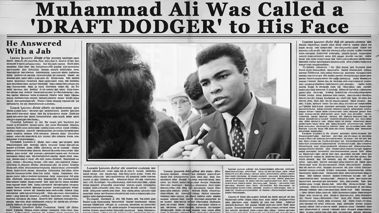 Muhammad Ali Was Called a "DRAFT DODGER" to His Face—His Revenge CHANGED HISTORY