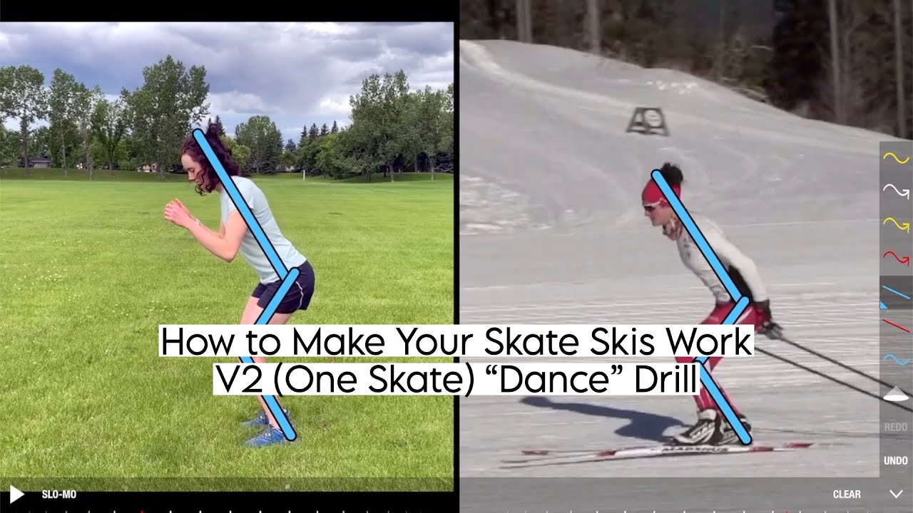 Skate Ski Drill The One Skate Dance Video