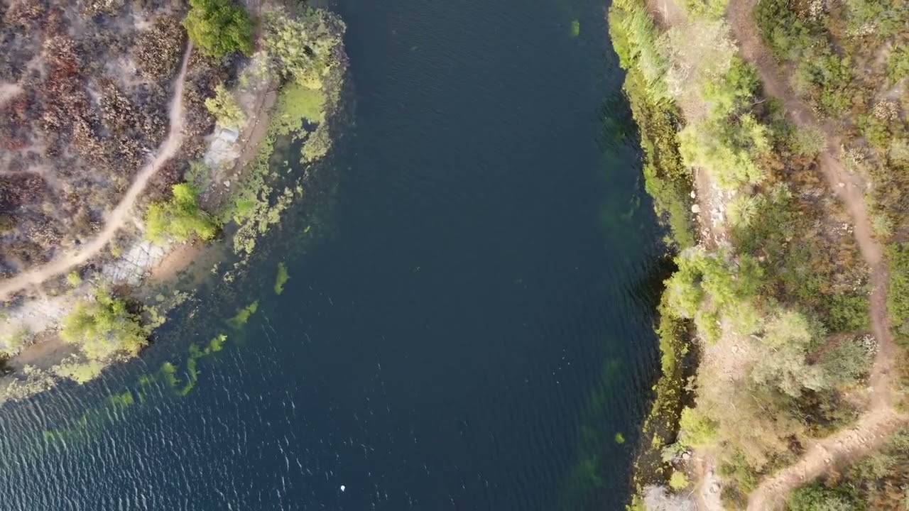 Lake Poway Dam Inspection Hiking Bass Fishing Trails Boating Best Drone Video Ever! dji mini 2 keith