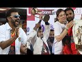 Celebrations of Telugu Warriors Hatrick Win. Champions of CCL