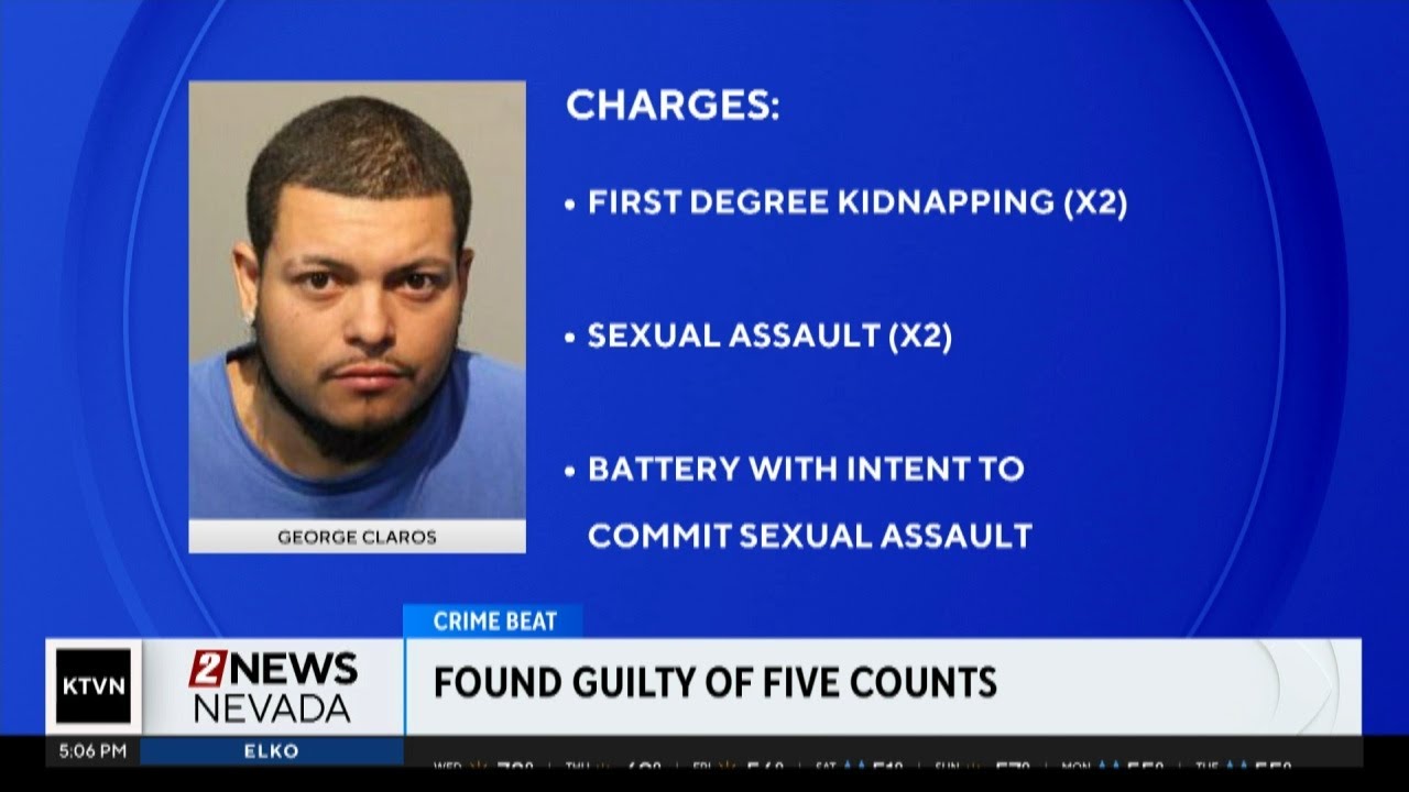 Reno man convicted in sexual assault and kidnapping case - YouTube