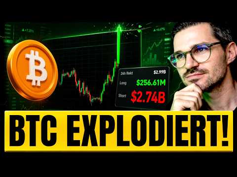 BITCOIN EXPLODIERT und DAS passiert JETZT!
