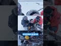 The cold broke their bodies but NOT their spirit. warmth finally!!!