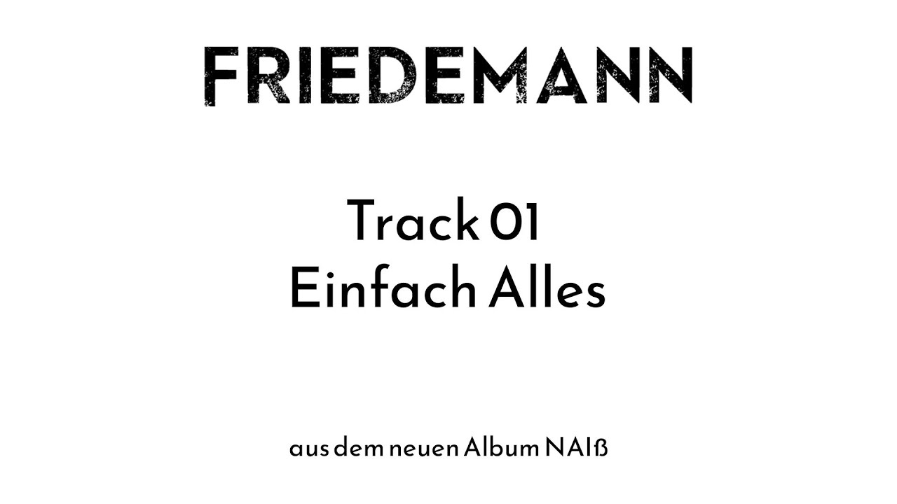 Track 01 Einfach alles