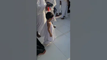 Small Child Performed Umrah 