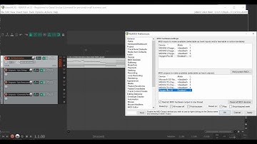 Configuring Reaper with the Oxygen Pro Series Keyboards